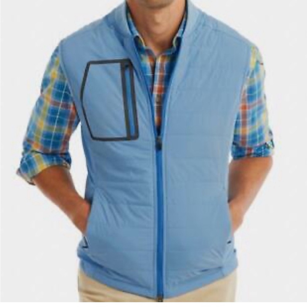 EUC.  Johnnie-O Duffy Quilted Vest.